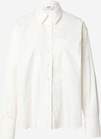 RÆRE by Lorena Rae Blouse 'Darina' in White: front