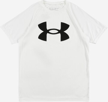 T-Shirt fonctionnel UNDER ARMOUR en blanc : devant