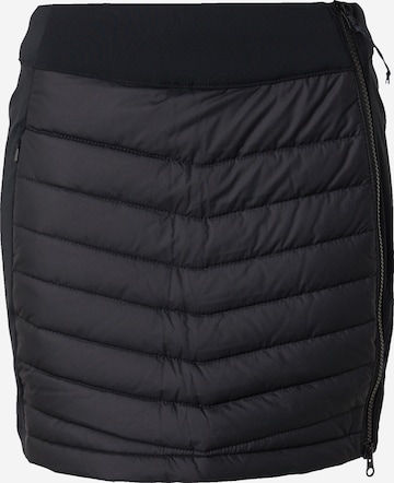 juoda COLUMBIA Sportinio stiliaus sijonas 'Powder Lite II': priekis