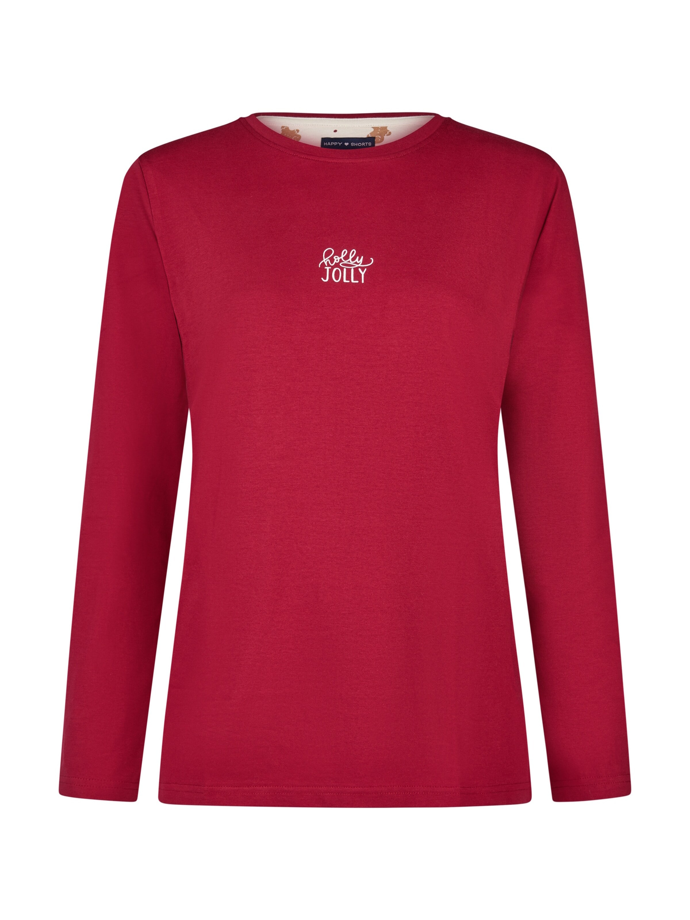 Pyjama 'Christmas' Happy Shorts en rouge