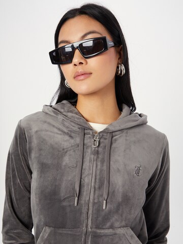 Juicy Couture - Sudadera con cremallera en gris