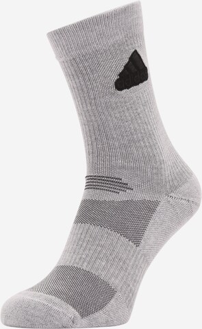 ADIDAS SPORTSWEAR Athletic Socks 'Crew' in Grey: front