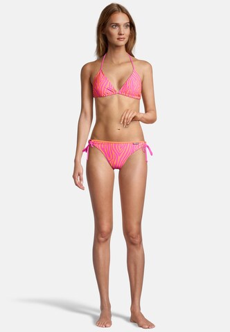 BECO the world of aquasports Bustier Bikini 'Zebra Vibes' in Orange