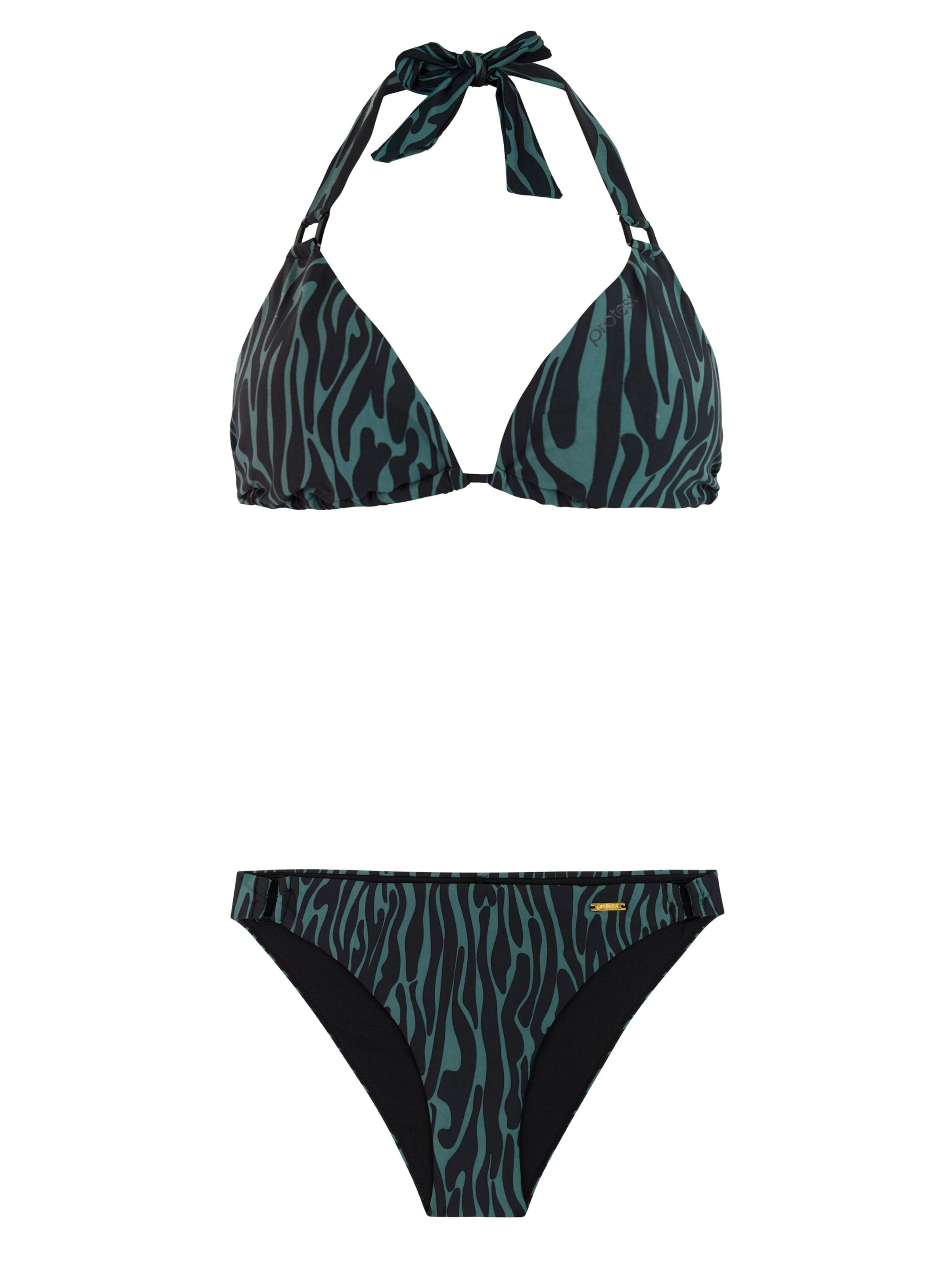 PROTEST Bikini 'PRTDate' in Groen: voorkant