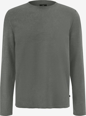 Pull-over QS en gris : devant