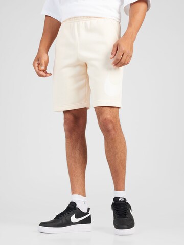 Nike Sportswear Regular Shorts 'Club' in Pink: predná strana