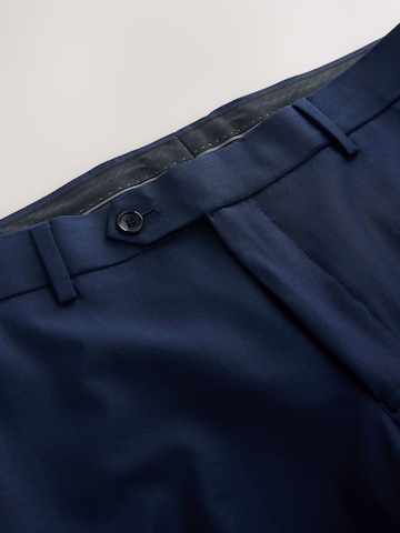 Regular Pantalon à plis Next en bleu