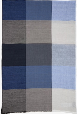 Nils Sundström Schal in Blau: Vorderseite