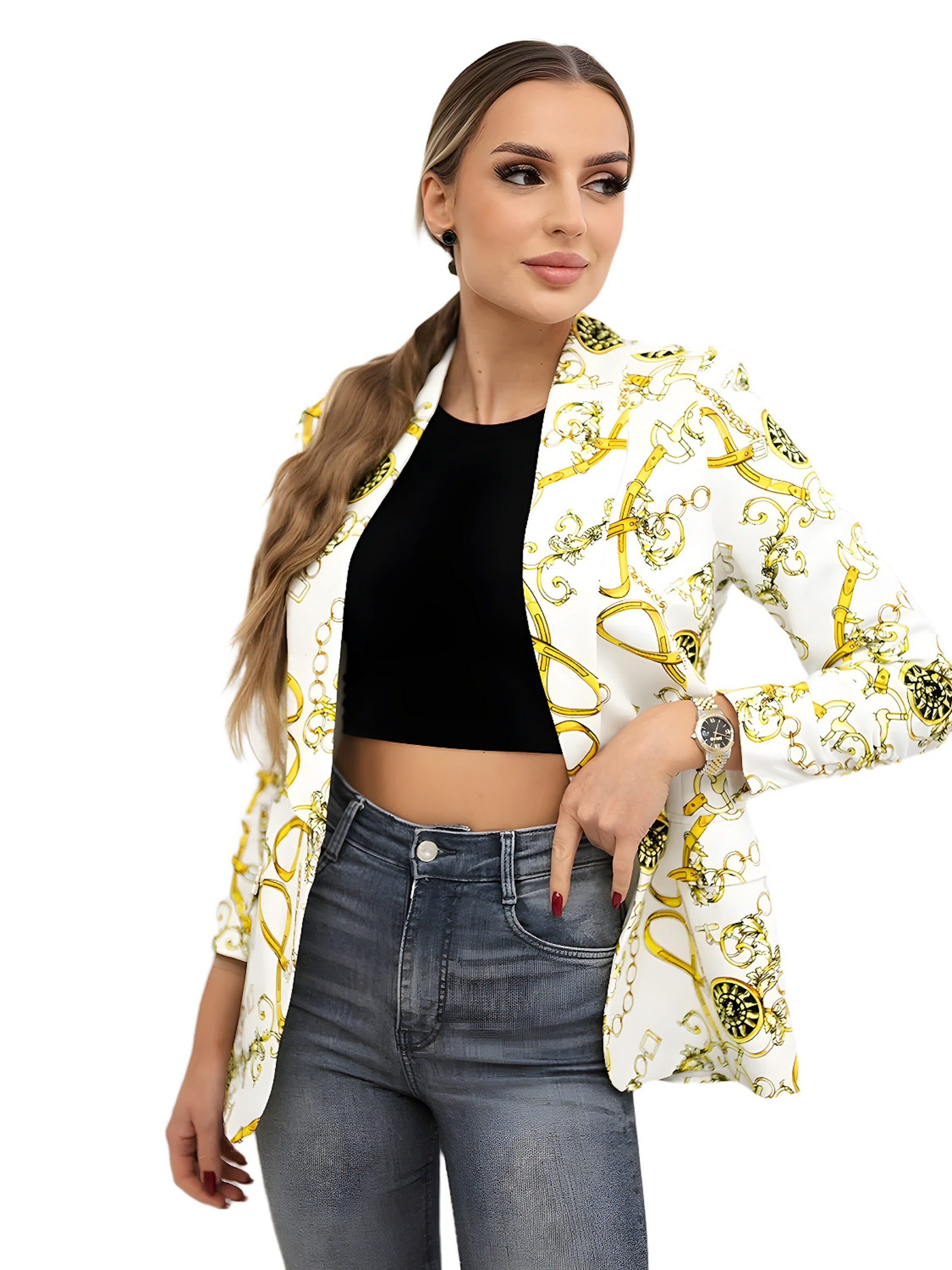 Lumera Blazer in Beige: front