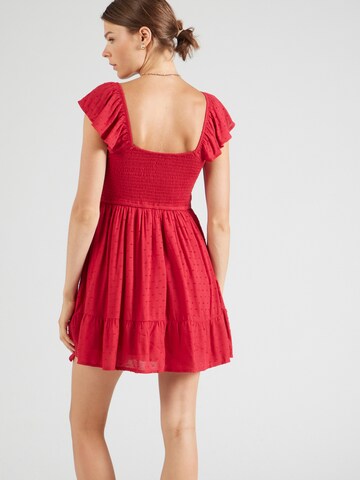 HOLLISTER - Vestido em vermelho