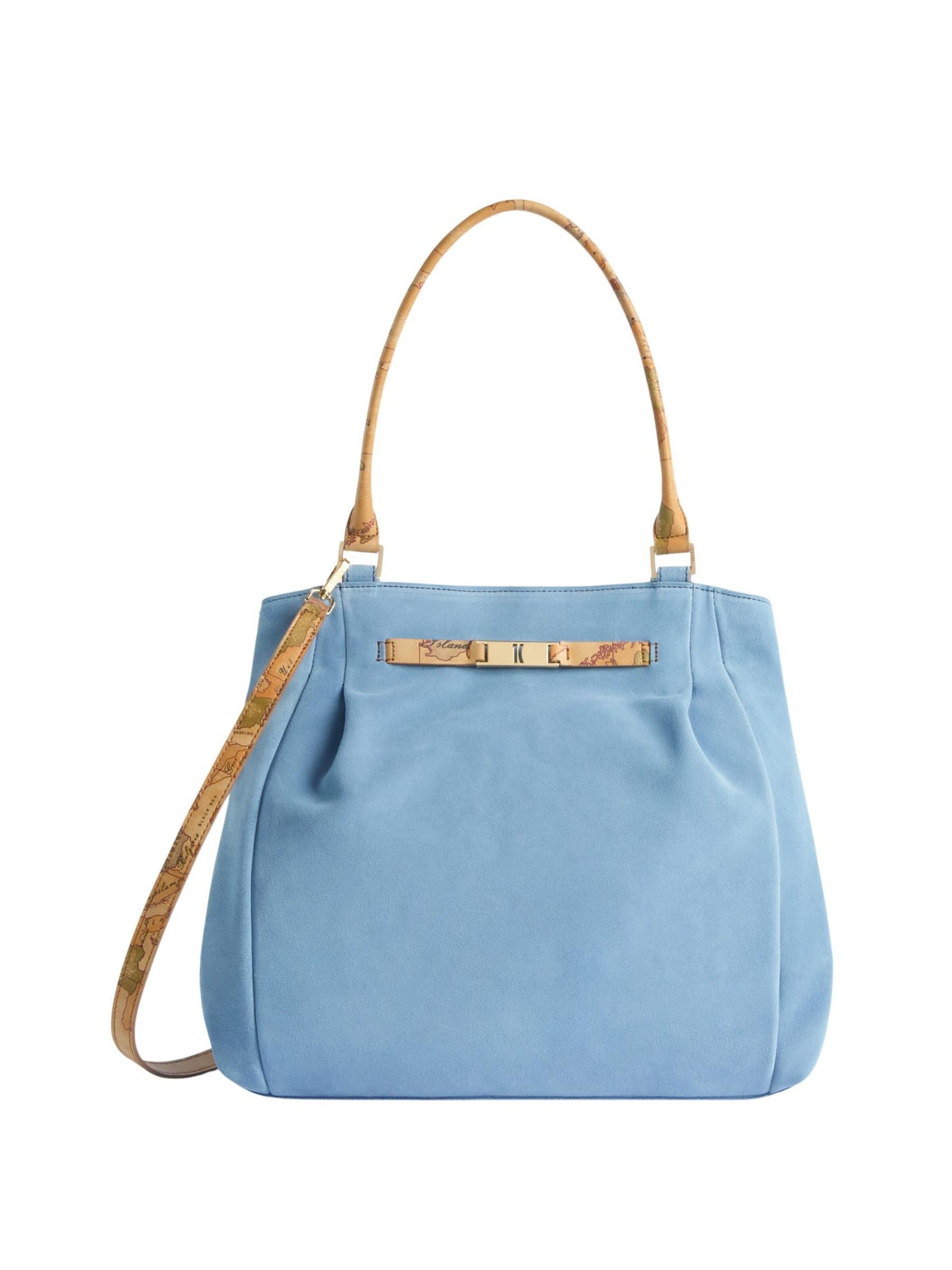 Alviero Martini - Bolso de mano 'alviero martini MAXI SHOPPING BORSA' en azul: frente