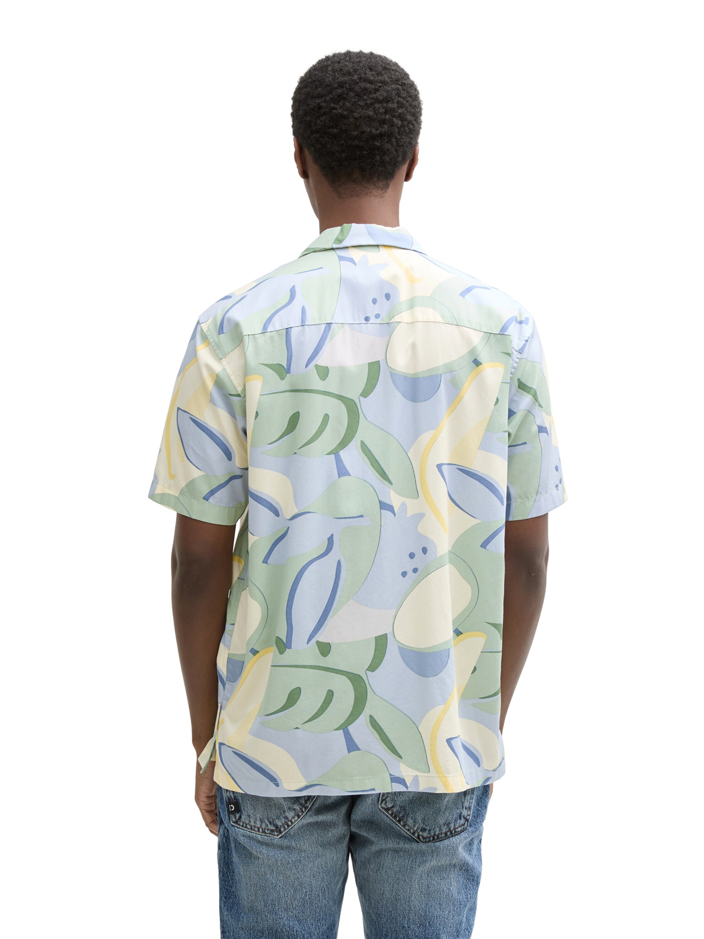 zils TOM TAILOR DENIM Standarta piegriezums Krekls