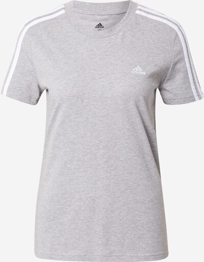 ADIDAS SPORTSWEAR Shirts 'Essentials' i grå / hvid, Produktvisning