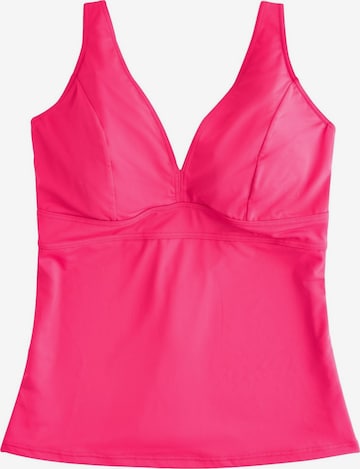 Triangle Haut de tankini Next en rose : devant