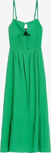 Bershka Obleka | travnato zelena barva, Prikaz izdelka