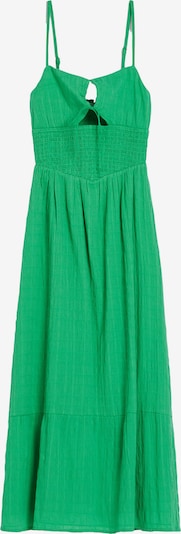 Bershka Robe en vert gazon, Vue avec produit