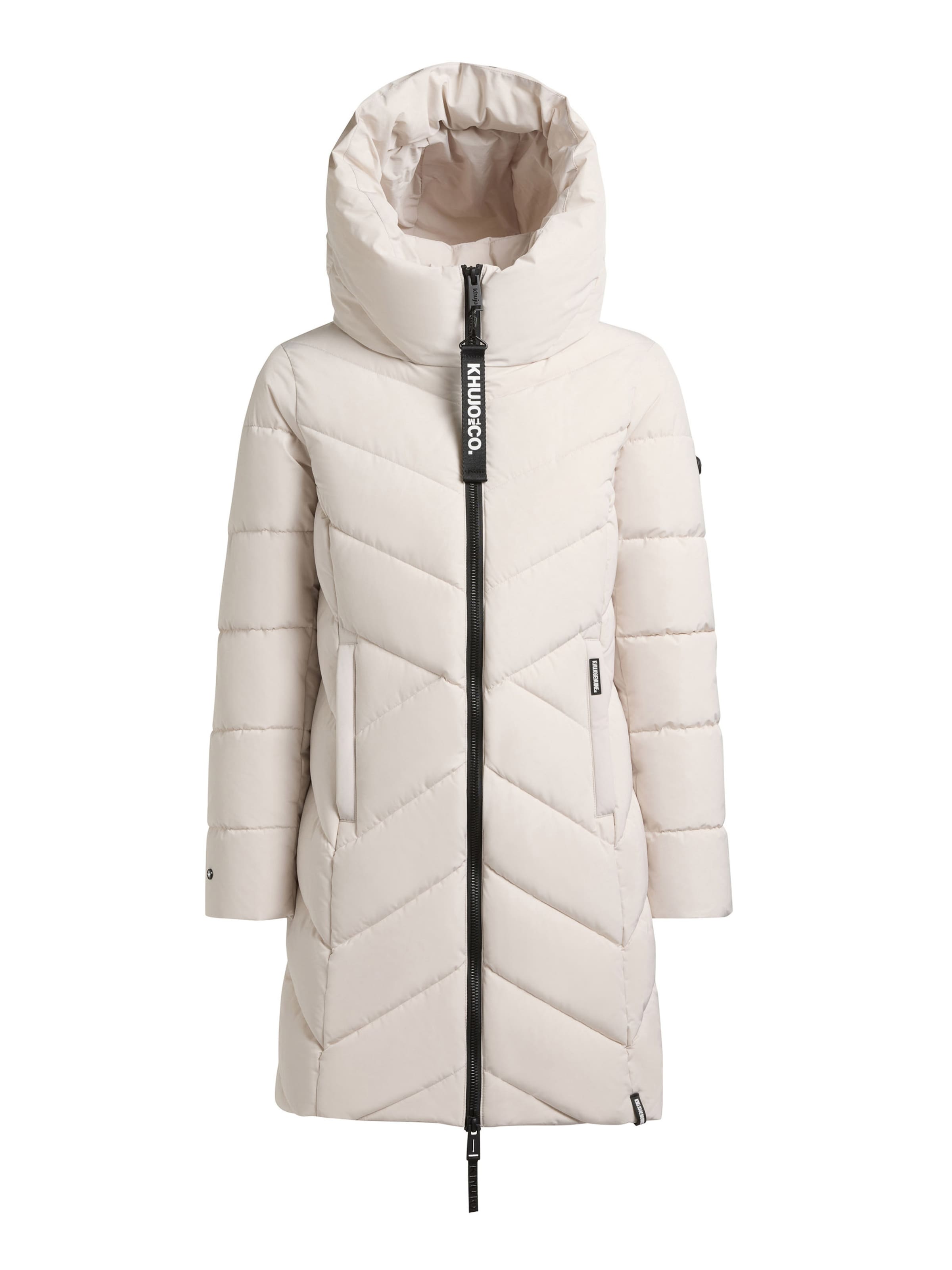 khujo Winter coat 'Darka 4' in White: front