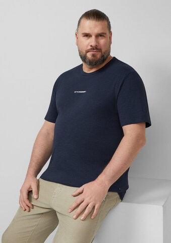 T-Shirt s.Oliver en bleu