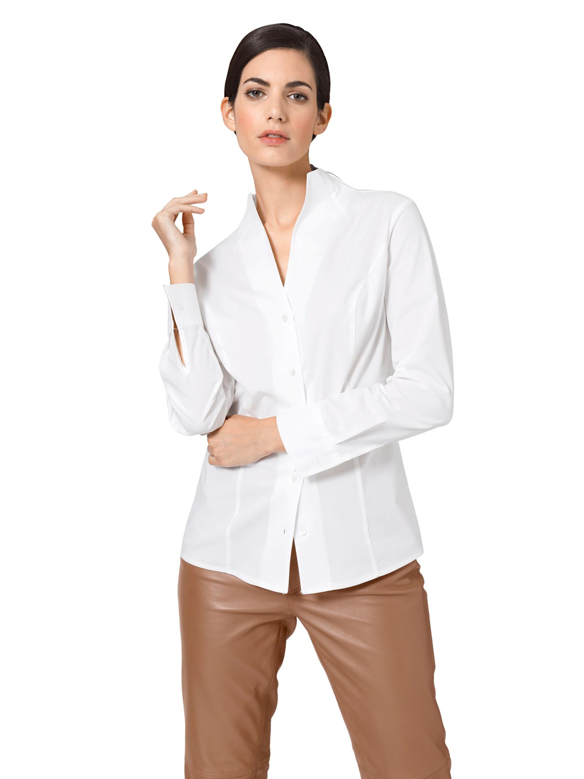 heine Bluza | bela barva: sprednja stran