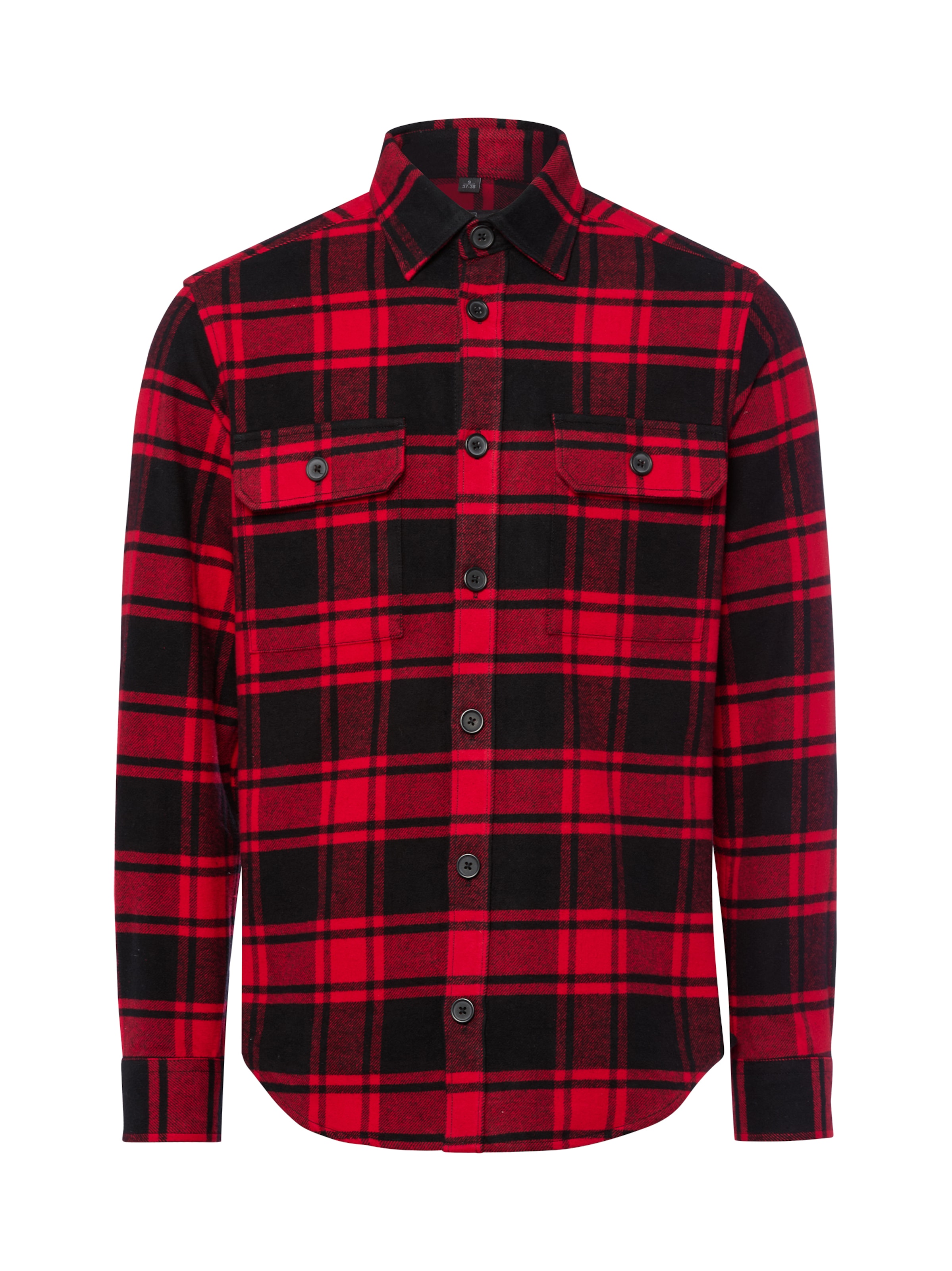 Nils Sundström Hemd in Rot: Vorderseite