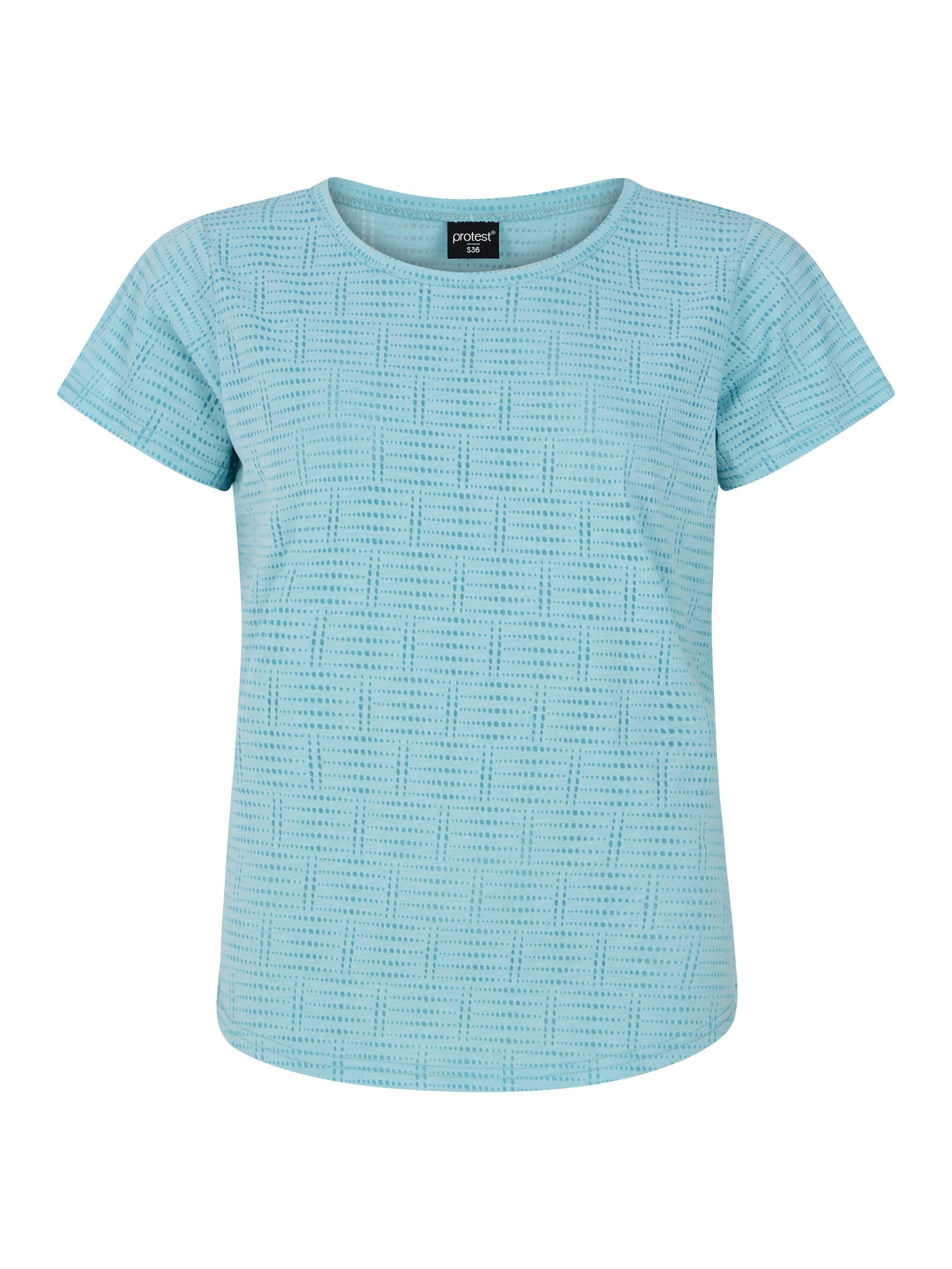 PROTEST Shirt 'PRTAubreys' in Blauw: voorkant