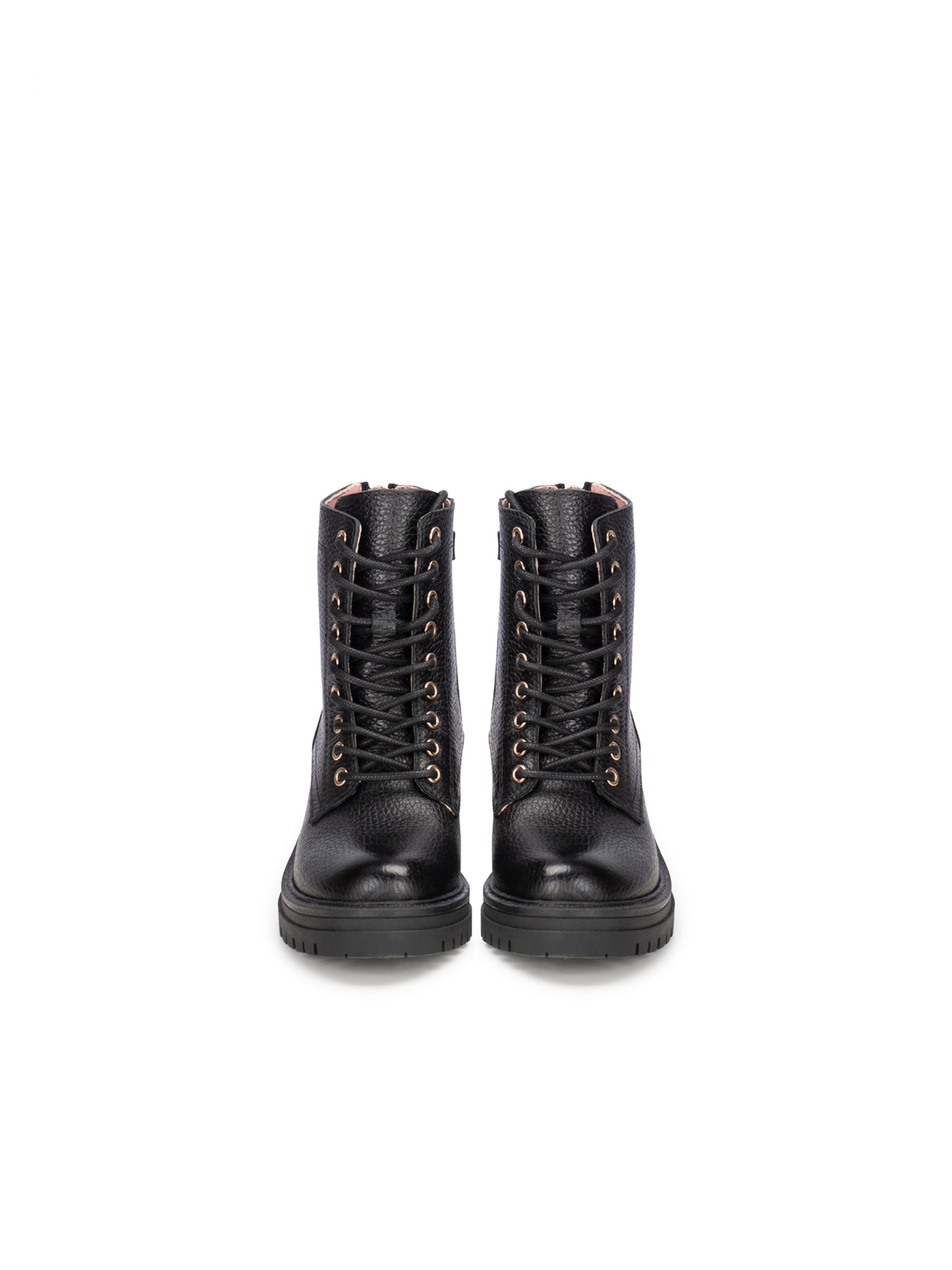 PS Poelman Boots 'Monk' in Black