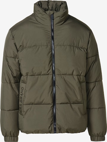 KOROSHI Talvitakki värissä vihreä: etupuoli