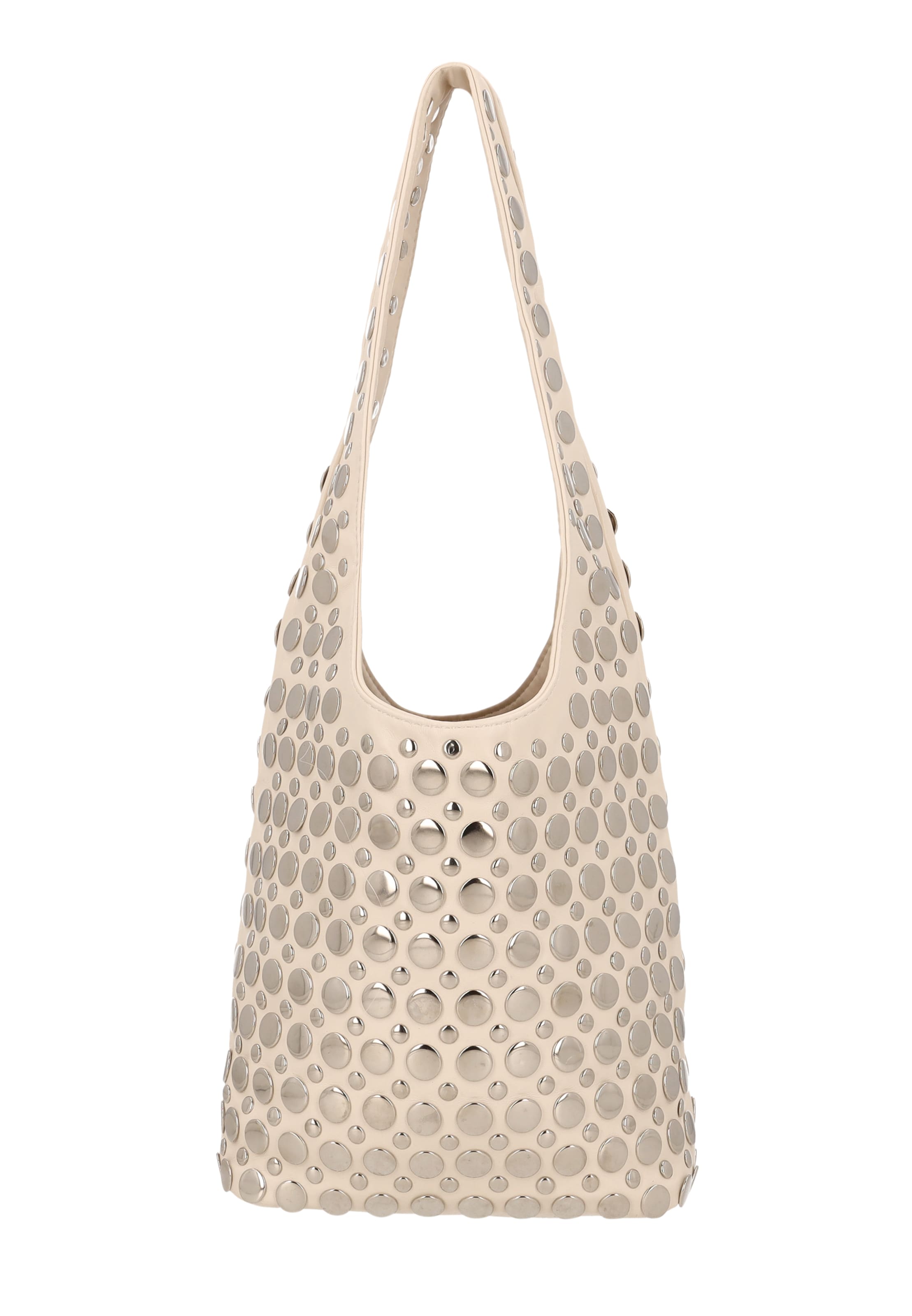 faina - Shopper em bege: frente