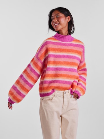 PIECES Sweater 'Noella' in Pink: front