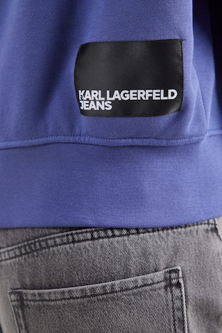 KARL LAGERFELD JEANS Sweatshirt 'ESSENTIAL' in Blauw