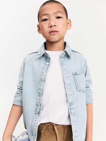 MANGO KIDS Tussenjas 'JACOBO' in Blauw: voorkant
