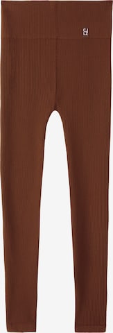 CALZEDONIA Leggings in Brown: front