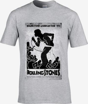 T-Shirt 'American Tour 1972' THE ROLLING STONES en gris : devant