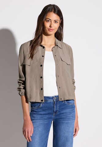 STREET ONE Bluse in Braun: Vorderseite