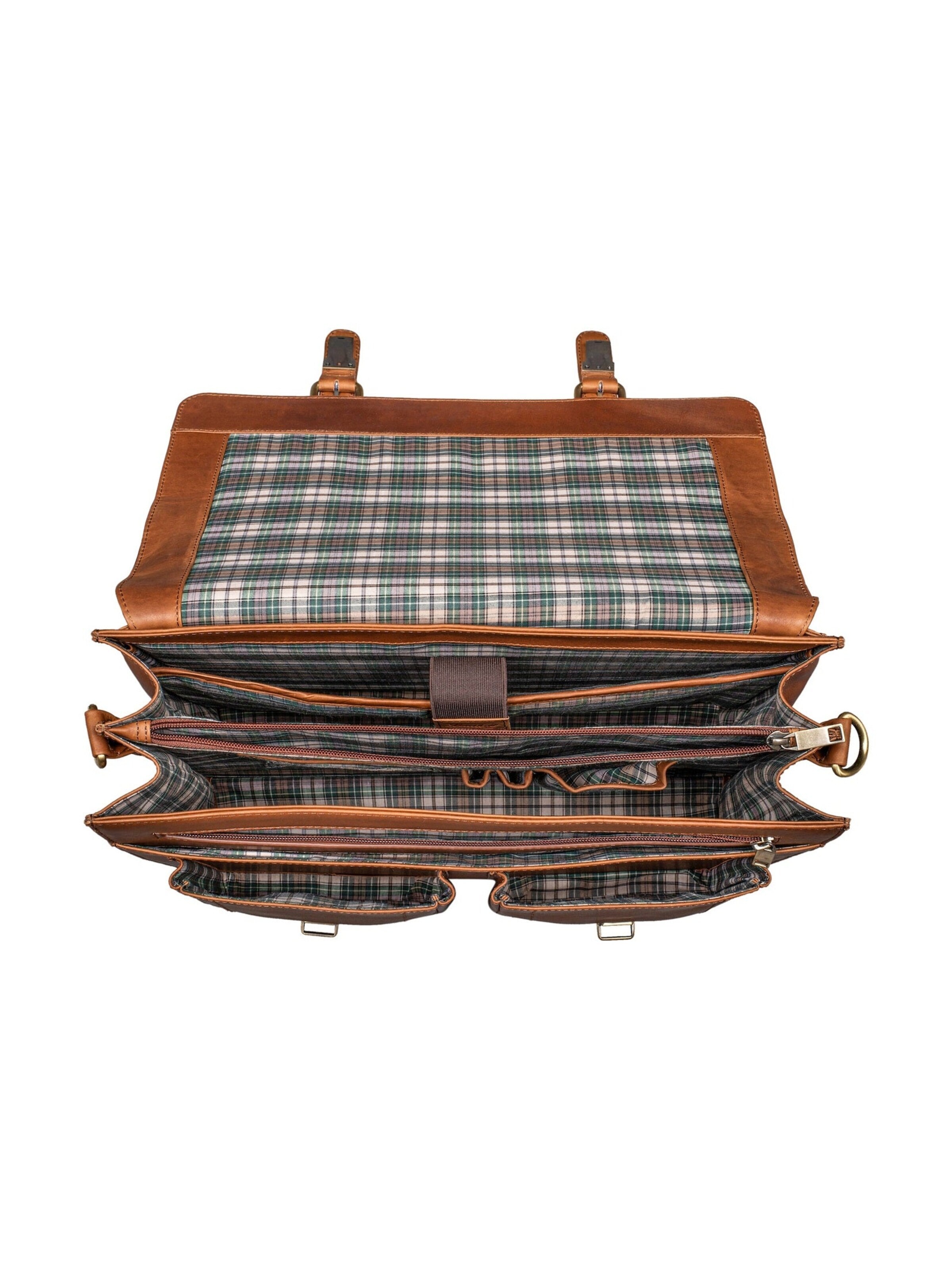 Benthill Briefcase in Brown