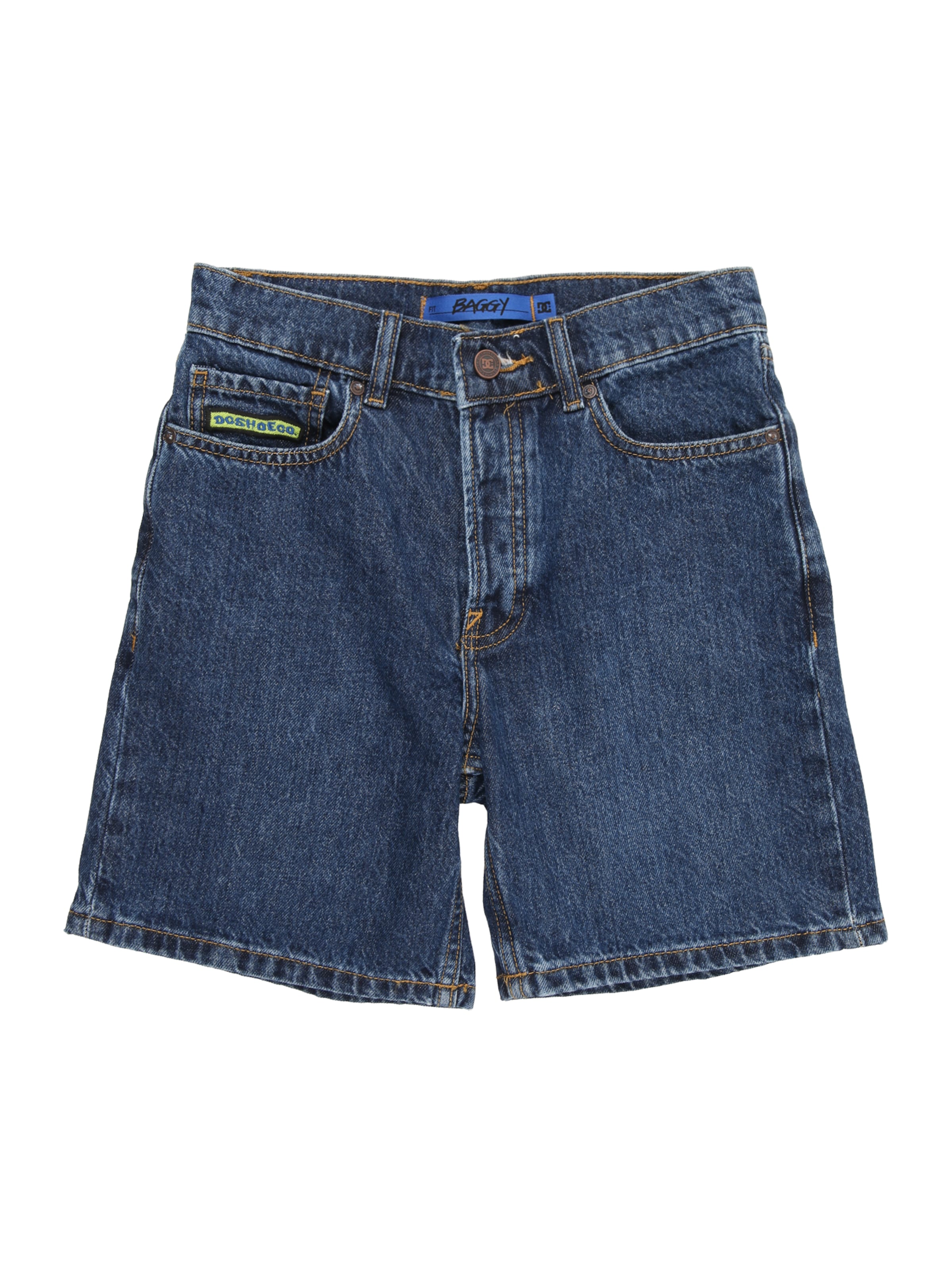 DC Shoes - Perna larga Calças de ganga 'Youth' em azul: frente