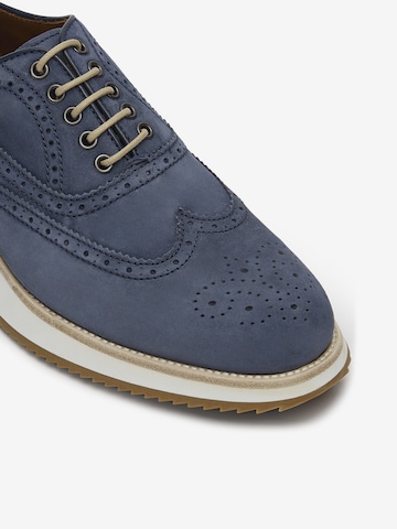 LOTTUSSE Lace-Up Shoes 'Oxford ' in Blue