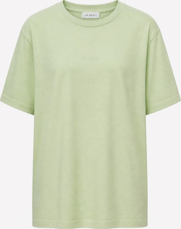 T-shirt 'Midsummer' OH APRIL en vert : devant
