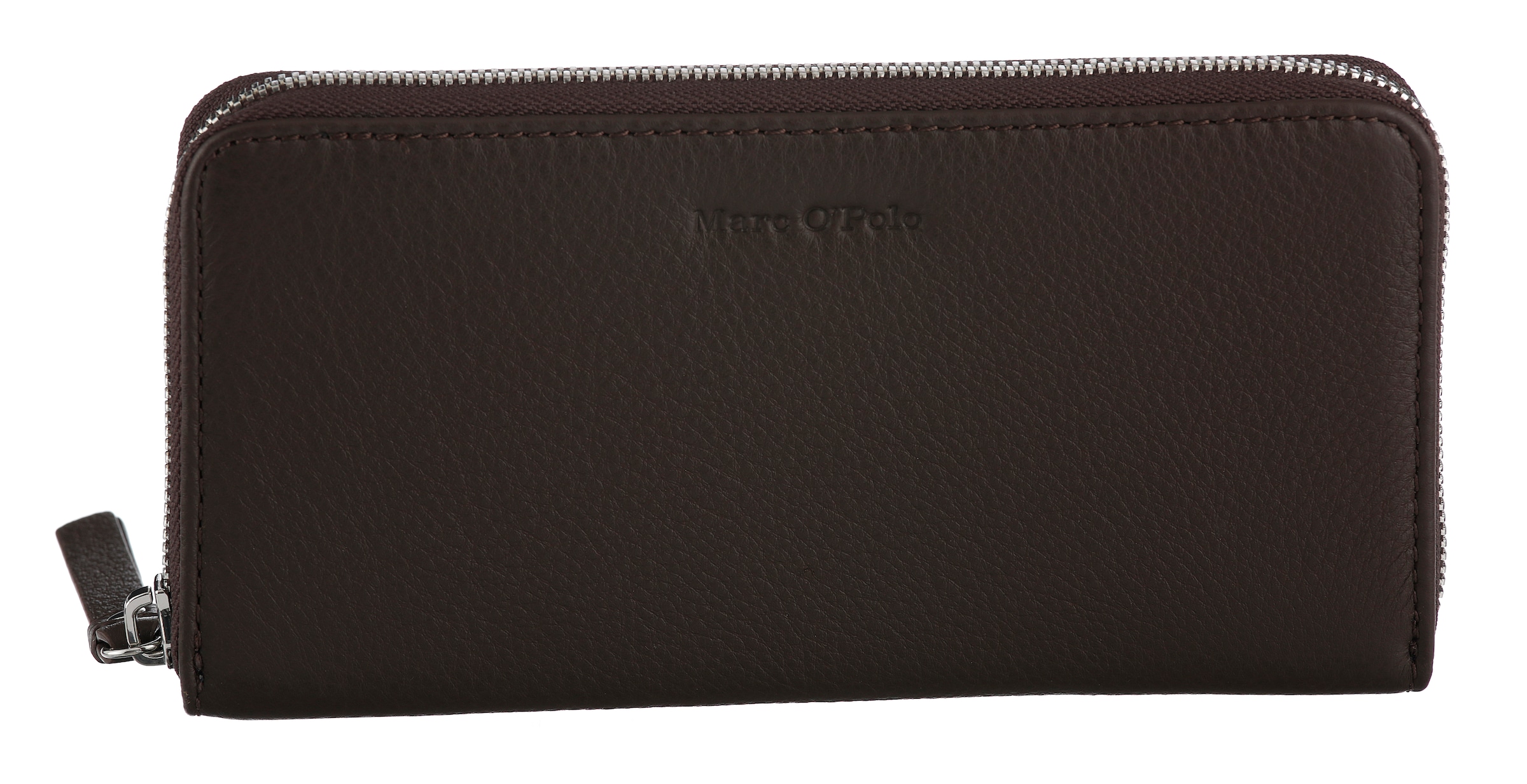 Marc O'Polo Portemonnee in Bruin: voorkant