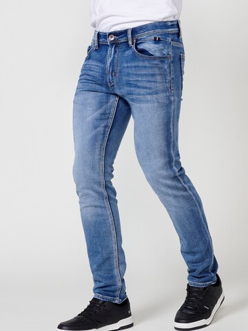 KOROSHI Regular Jeans in Blue: front