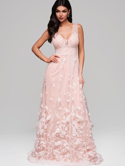 Ombre Abendkleid in 34 in rosa, Produktansicht