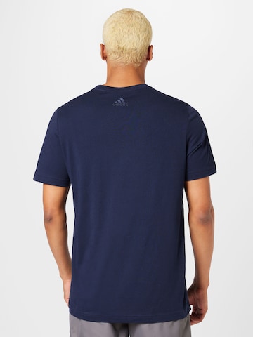T-Shirt 'Essentials' ADIDAS SPORTSWEAR en bleu
