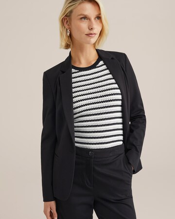 WE Fashion Blézer - fekete: elől