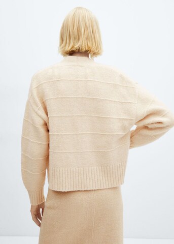 MANGO Cardigan 'Osito' i beige