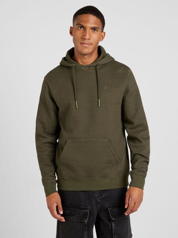 Sweat-shirt BLEND en vert : devant