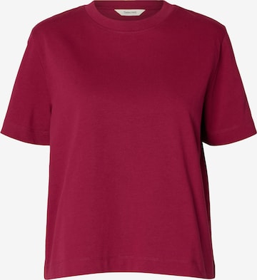 T-shirt 'SLFEssential' SELECTED en rose : devant