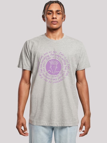 T-Shirt 'Fido Dido Is For Fido Spiral' F4NT4STIC en gris : devant