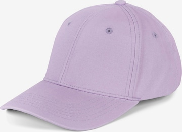 styleBREAKER Cap 'Baseball Cap Einfarbig' in Lila: Vorderseite