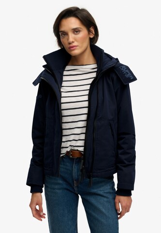 Superdry & Co Between-Season Jacket in Blue: front