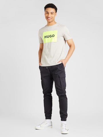 HUGO Red T-shirt 'Dulive222' i grå